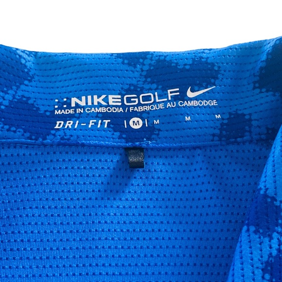 Blue NIKE GOLF Dri-Fit Sleeveless Collared Golf Shirt - Women’s M - Picture 2 of 12